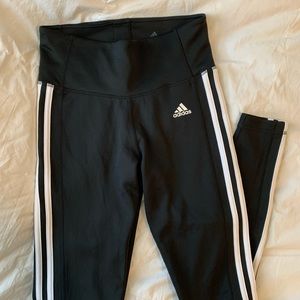 Adidas 3-Stripe Athletic Leggings